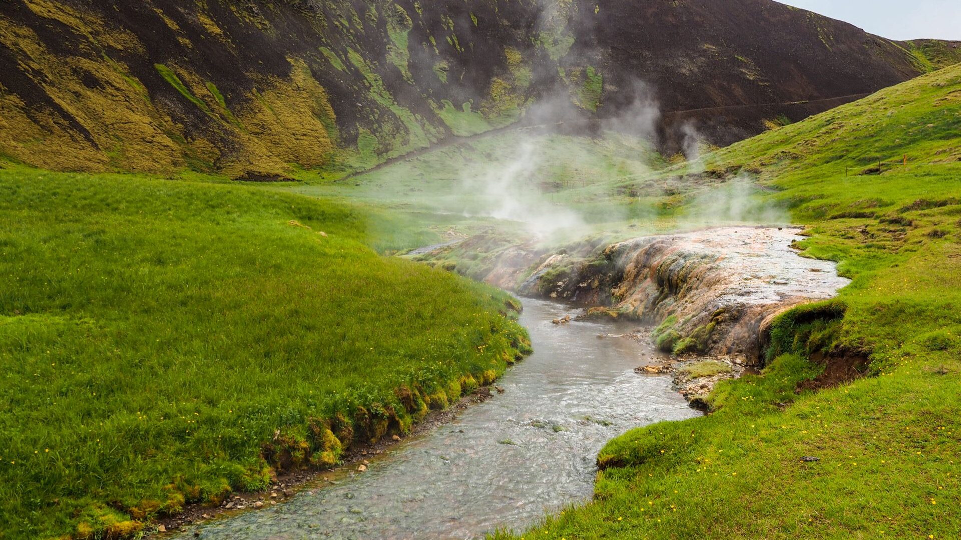 Reykjadalur Hot River, Iceland